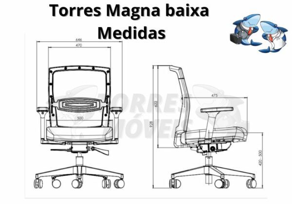 Torres Magna baixa Medidas 2