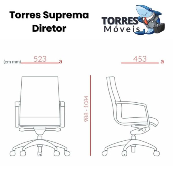 Medidas Torres Suprema Diretor