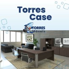 Capa do catálogo torres case - Móveis corporativos