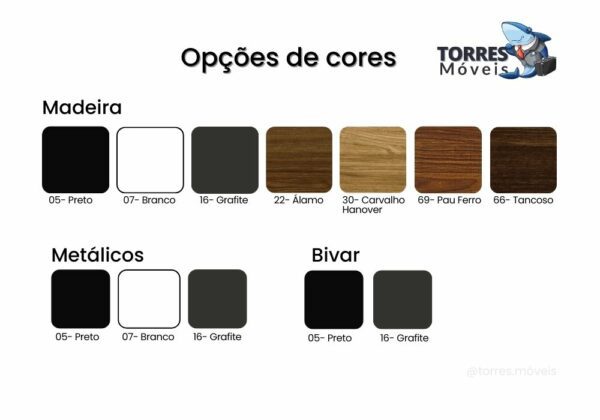 Torres Terios cores